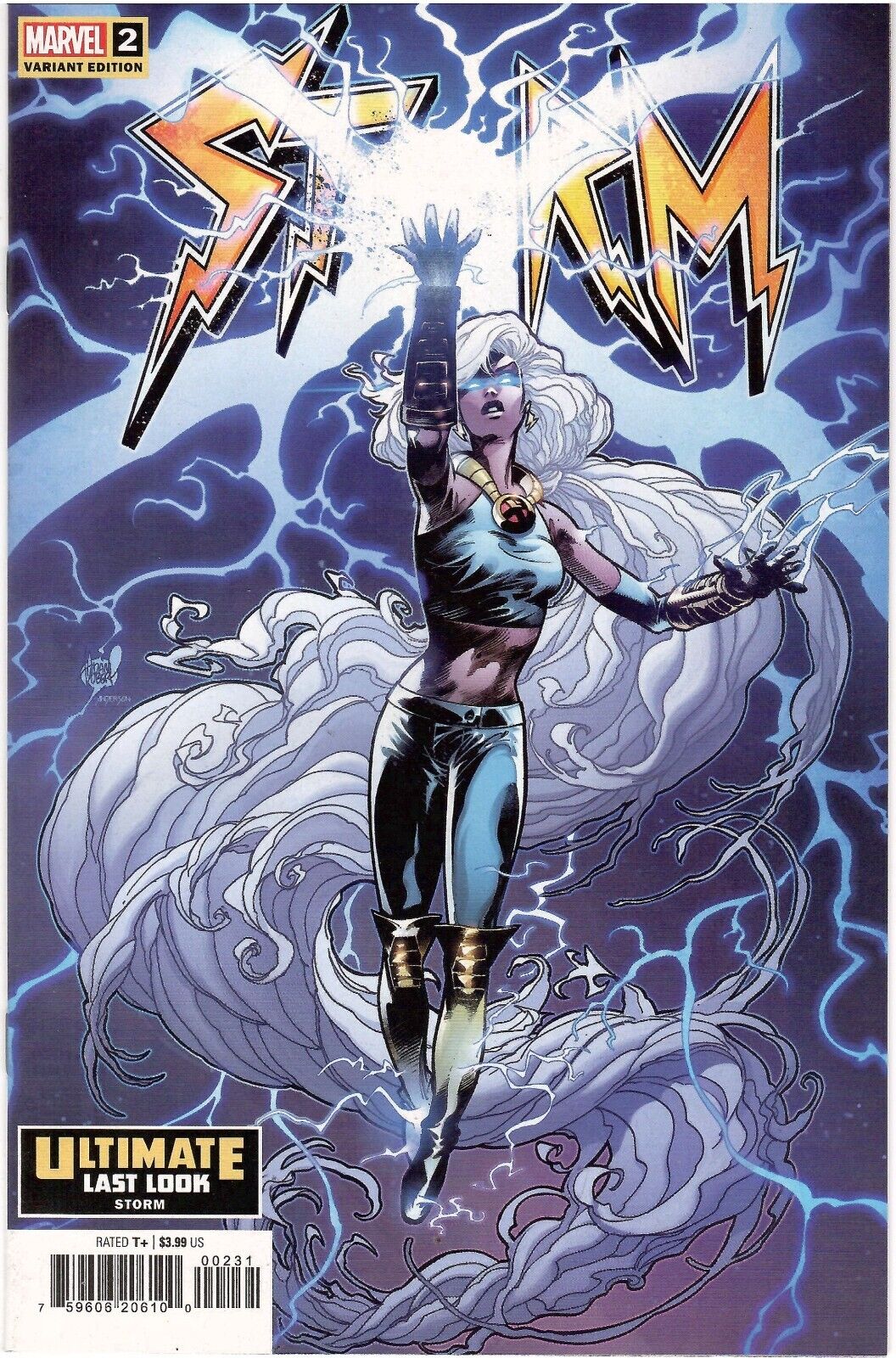 Marvel Reveals Variant Cover for Storm #1 