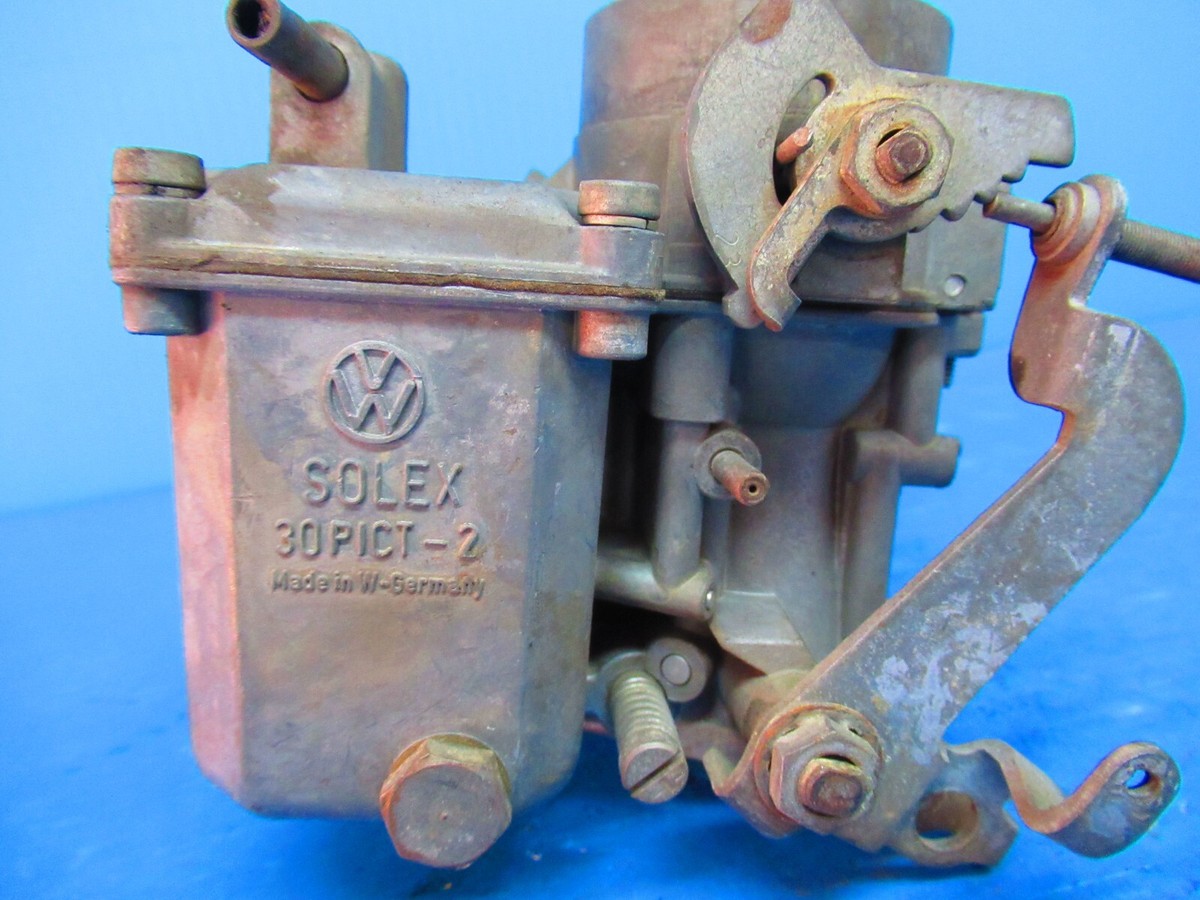 空冷VW純正Solex 30 PICT-2 キャブレター分解整備済み VW Volkswagen Solex 30 PICT 2 Carburetor Carb core | eBay