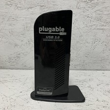 Plugable UD-3900 USB 3.0 Universal Docking Station No Power Cord Untested