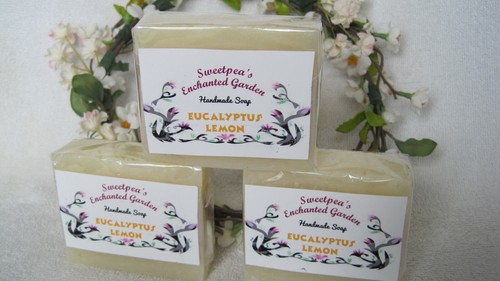 HANDMADE NATURAL & ORGANIC VEGAN SOAP BARS, MANY SCENTS, full size - Picture 44 of 113