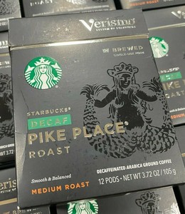 Starbucks Decaf Pike Place Verismo 