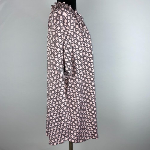 Croft & Barrow Blouse Women's Plus Size 3X Geometric Studded Chain V-Neck Ruffle - Bild 14 von 16