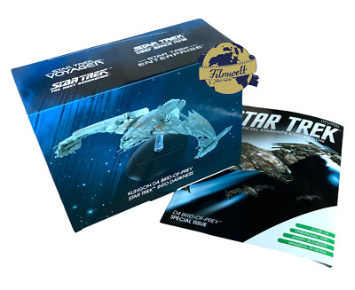 EAGLEMOSS Klingon D4 Schiff Star Trek Metall Modell 14 cm mit Magazin engl.