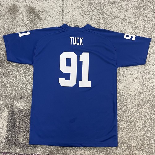 NFL New York Giants Justin Tuck Football Jersey Youth XL - Picture 2 of 6