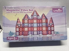 Little Pi Princess Castle Magnetic Tiles Set 104 Pieces New Sealed