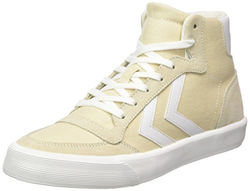 Hummel Womens Stadil RMX High Hi-Top Trainers, Off-White Pristine White 9271, Hummel Womens Stadil RMX High Hi-Top Trainers, Off-White Pristine White 9271,