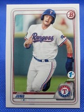 2020 Bowman First 1st Edition JOSH JUNG card TEXAS RANGERS #BD-197 Baseball