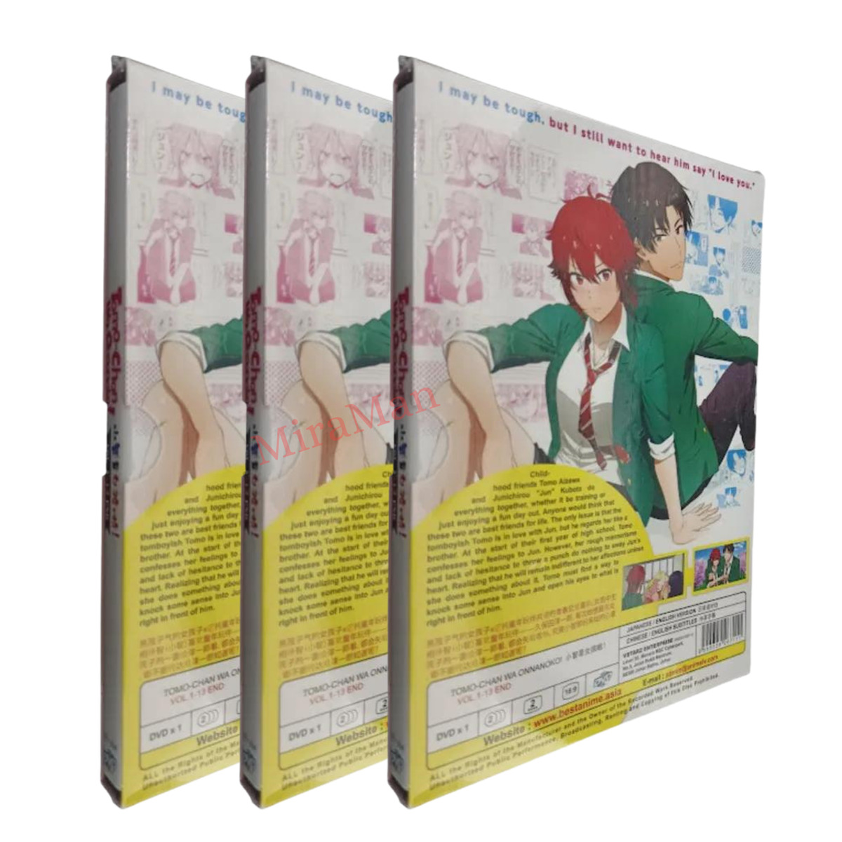 ANIME DVD~ENGLISH DUBBED~Tomo-chan Wa Onnanoko!(1-13End)All region