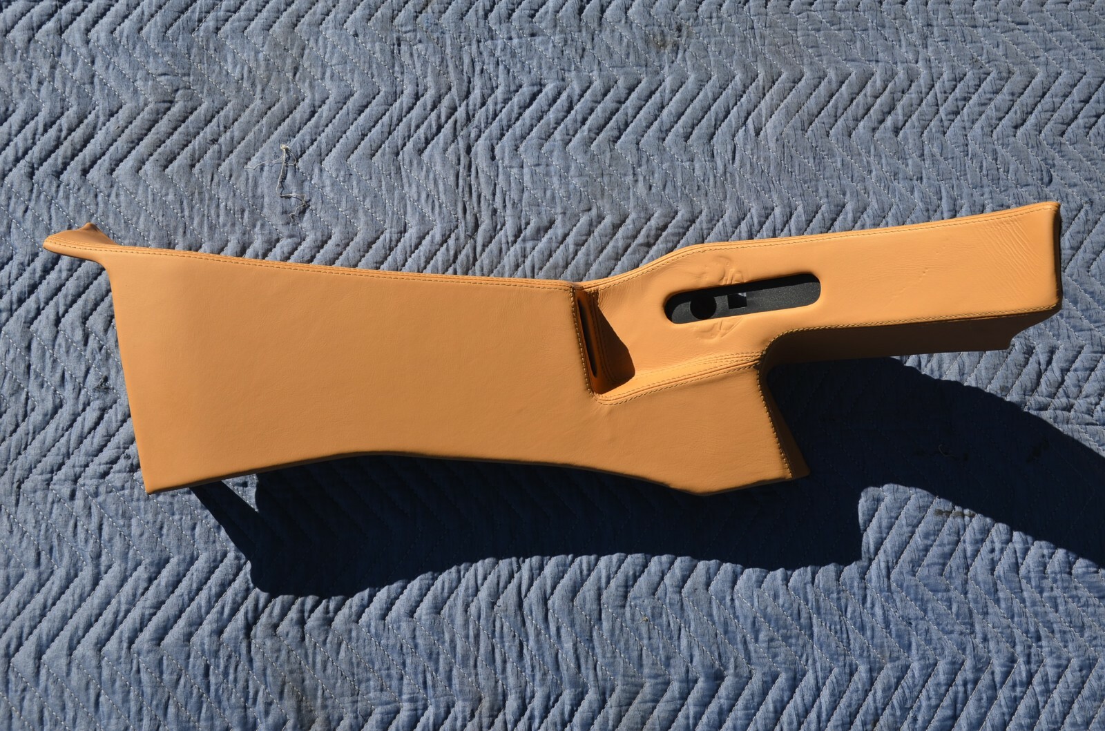 Ferrari 360 Right Center B-Pillar Column Cover Trim Panel Lining Beige-Tan OEM