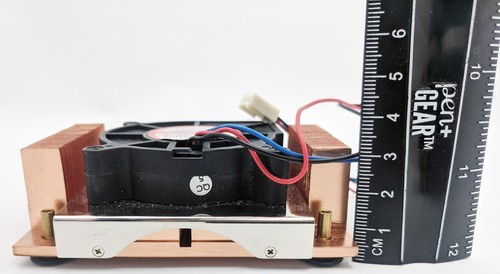 Evercool 1U/2U Server Low Profile Intel Socket 478/N 3-pin CPU Blower Cooler - Picture 12 of 12