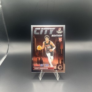 2023-24 SCOOT HENDERSON Panini Hoops Premium Stock City Edition Silver Prizm RC 