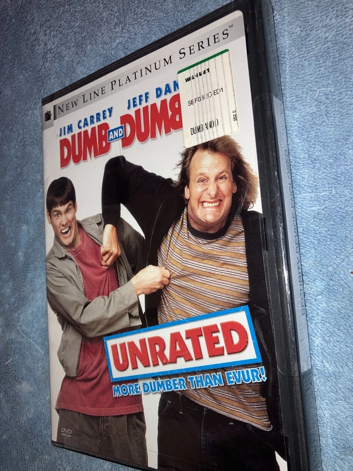 Dumb and Dumber (DVD, Extended Unrated) Jim Carrey Jeff Daniels NOS SEALED New - Image 2 of 4