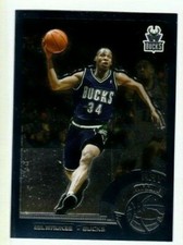2002-03 Topps Chrome #92 RAY ALLEN Milwaukee Bucks Boston Celtics
