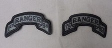 Genuine ACU US Army Ranger Division Cloth Arm Badges - 75th Reg or 1st Battalion