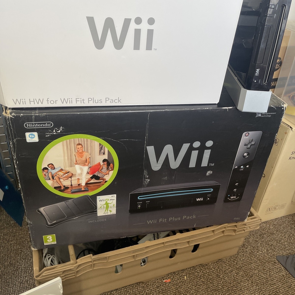 Nintendo Switch Nintendo Wii RVL-S-KABN & WiiFitplus Amazon.com: Nintendo Wii Fit Plus with Balance Board : Video