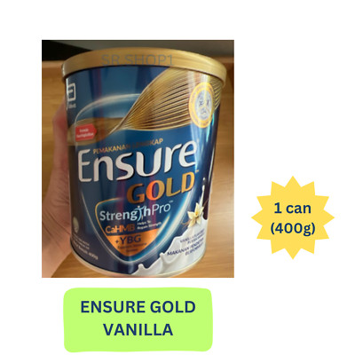 1 Dose x 400g Vanilla Abbott Ensure Gold Strength Pro für ältere Menschen mit...