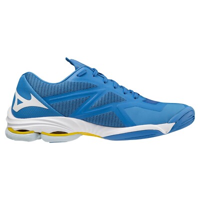 Mizuno Wave Lightning Z7ホワイト/ブルー WAVE LIGHTNING Z7 UNISEX