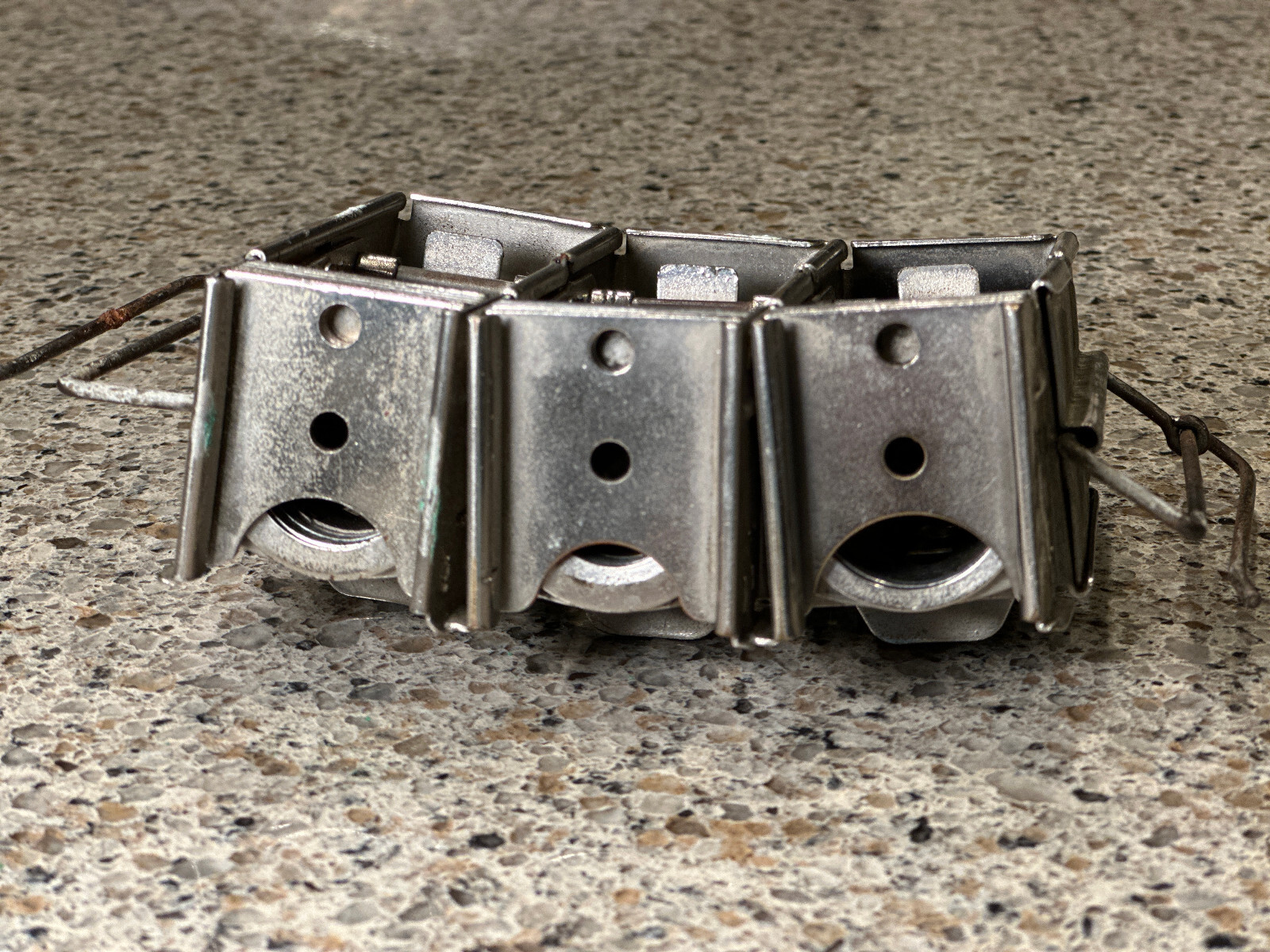 Johnson Fare Box Co. Chicago 3 Barrel Coin Changer (Quarter, Dime