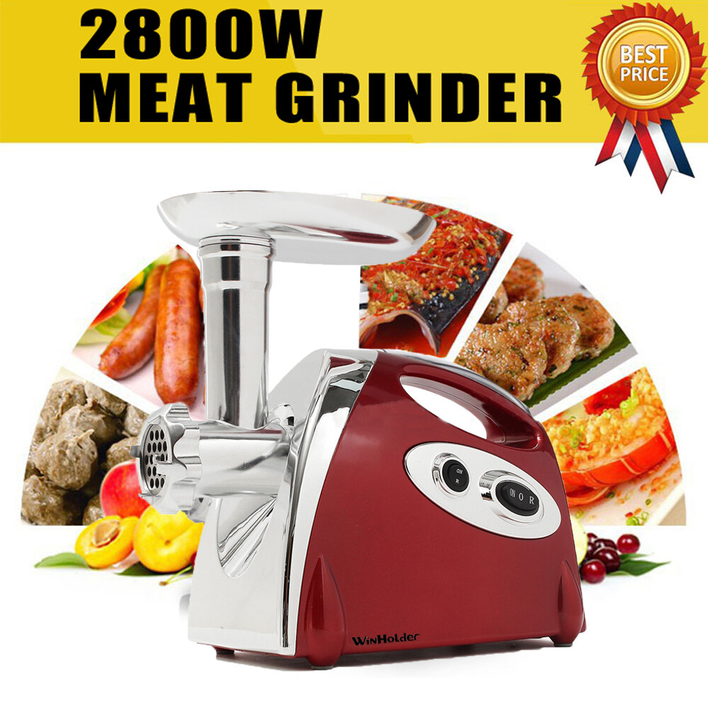 Powerful Electric Meat Mincer Grinder 2800W Sausage Maker Food Grinding Machine 东西智库