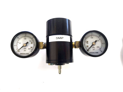 57-00-0030 Snap ACTION Pilot w/Gauges 0-30 PSI NEW BRASS F/LLC NEW NIB