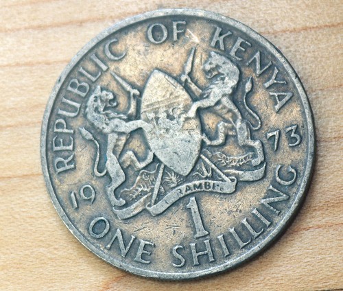 1973 Kenya 1 Shilling