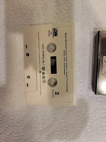 LED ZEPPELIN VINTAGE CASSETTE TAPE CS 19129 ***TESTED*** - Picture 6 of 8