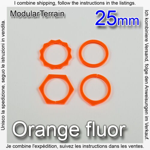 3x Skill Wound Counter Token 25mm Round CLEAR Base War Hammer 40k AOS Blood Bowl - Bild 14 von 24