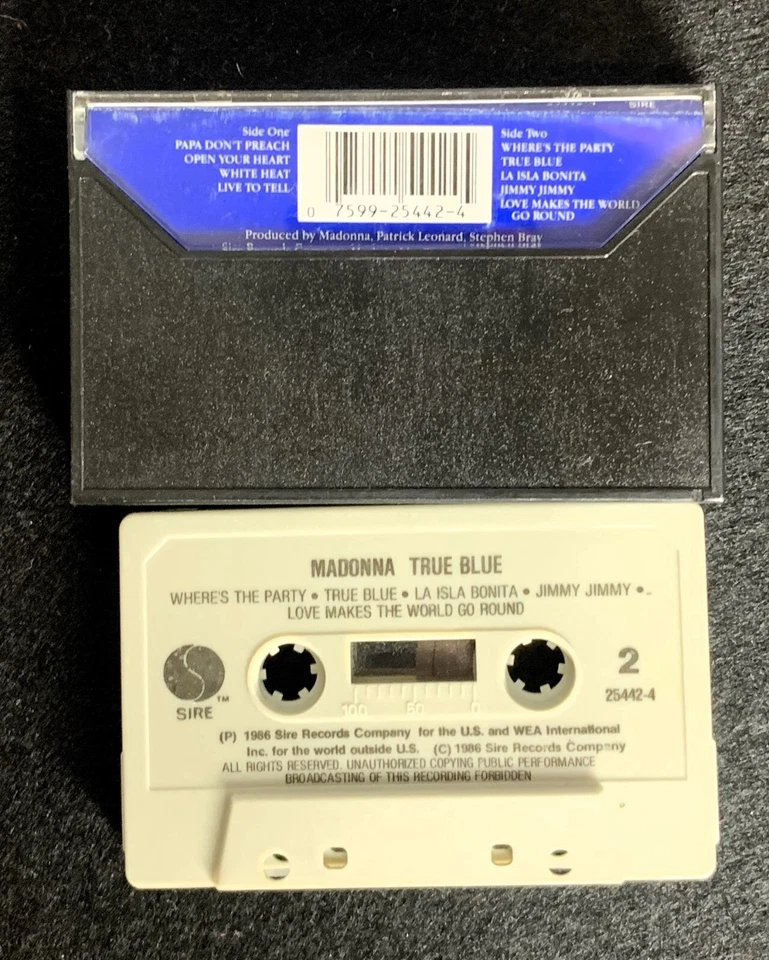 Madonna – True Blue Cassette - Image 2 of 4