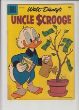 UNCLE SCROOGE #18 VG- DELL COMICS 1957