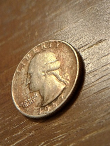 Multiple Error Coin 1967 No Mint Quarter - Triple Strike(?) Aka Double Strike - Picture 2 of 6