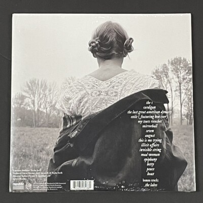 Taylor Swift Folklore 2LP Vinyl Limited Beige 12