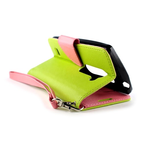 For LG Leon Tribute 2 Risio Wallet Case Protective Folio Pouch Cover + Screen - 第 15/22 張圖片