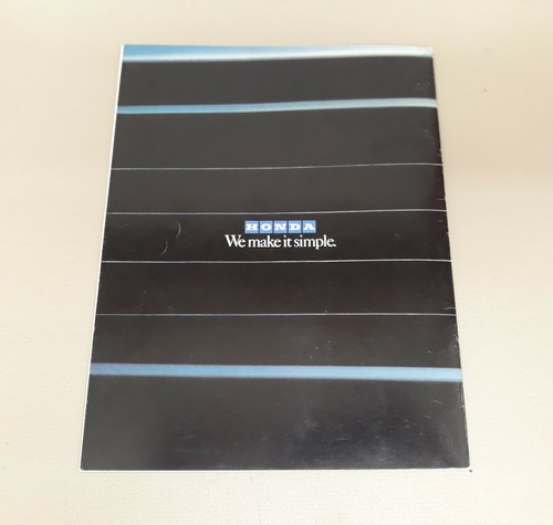 Catálogo de folleto de venta de autos originales Honda Civic 1980 - Imagen 3 de 7