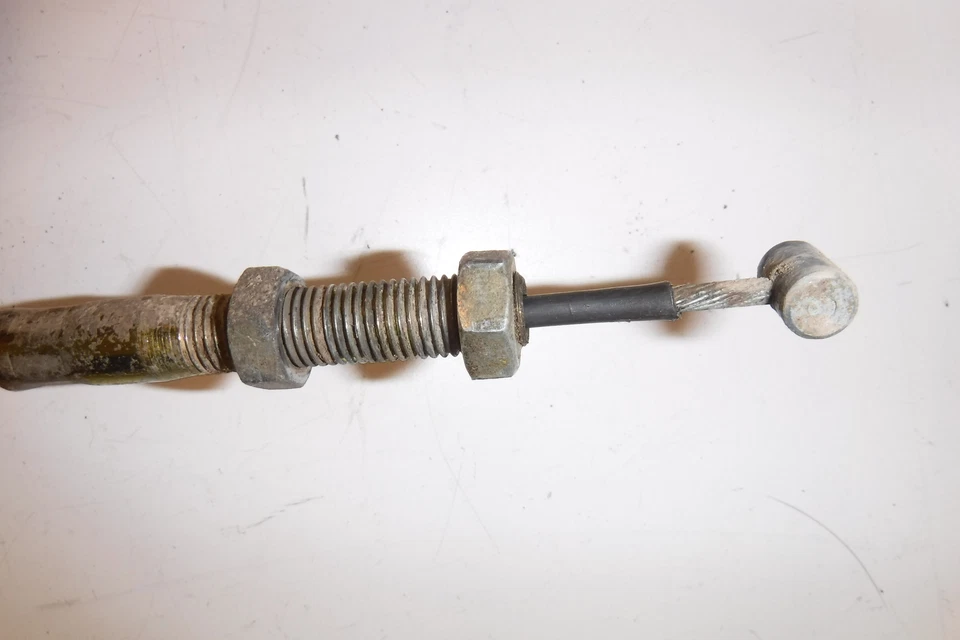 Yamaha Tri Moto 125 1980 OEM línea de cable de freno de pie Foto 4 de 4