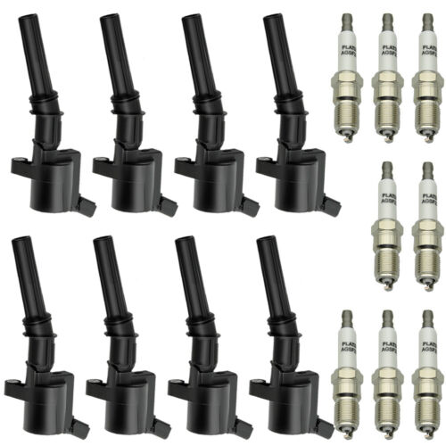8 Ignition Coil Spark Plug Pack For Ford F150 Expedition 2000-2004 4.6L 5.4L - Picture 2 of 9