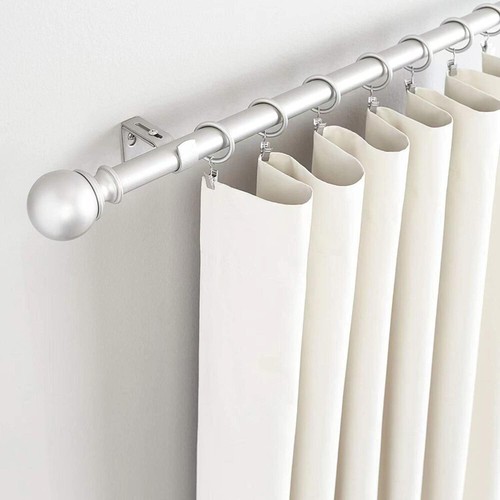 6 Pcs Curtain Rod Brackets Heavy Duty Durable Metal Curtain Rod Holders Hanger - Picture 3 of 9