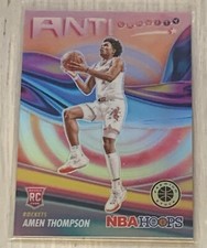 Amen Thompson - 2023-24 NBA Hoops Premium Stock Anti-Gravity SILVER PRIZM ROOKIE