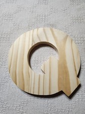 Darice Wooden Letter Q 8 inch, Unfinished Wood Letter for Crafts  Wall NEW