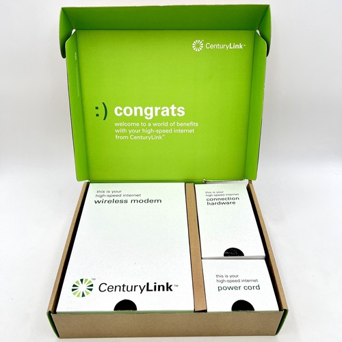 Century Link ZYXEL Modem Router Model C1100Z 802.11N Wi-Fi Wireless In Box - Afbeelding 5 van 15