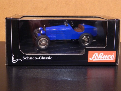 Schuco Studio IV (5) Bugatti in Blau unbespielt neuwertig in OVP - Bild 7 von 11