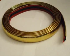1" 25MMX20FT Gold Trim Exterior/Interior Door/Body Side Accent Molding Roll