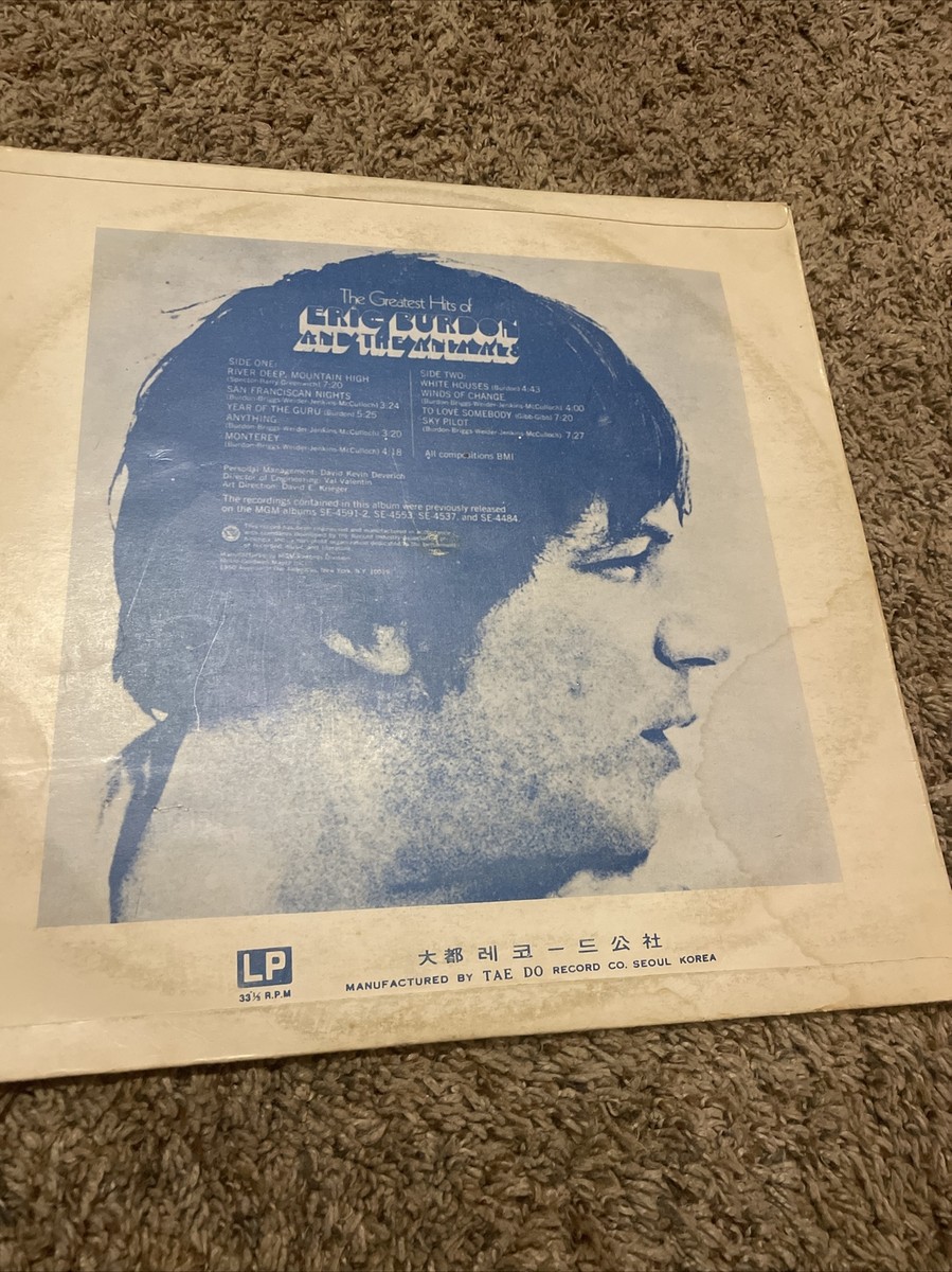 ◾️高音質USオリジナルステレオ盤■ERIC BURDON & THE ANIMA ◾️高音質USオリジナルステレオ盤□ERIC BURDON & THE ANIMA