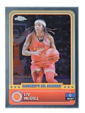 Liv McGill 2024 Topps Chrome McDonalds All American Basketball #19