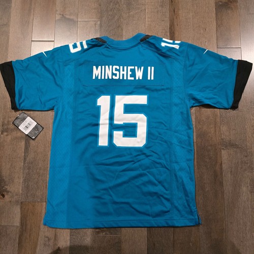 NFL Jacksonville Jaguars #15 Gardner Minshew Trikot Größe Jugend Large 12/14 - Bild 8 von 10