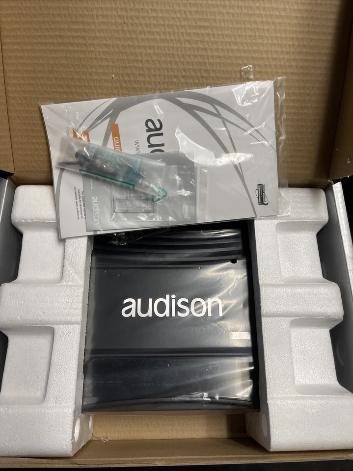 SR 1D - Amplificador de Potencia Audison Monoblock 640W RMS con Crossover (Nuevo) Foto 2 de 4