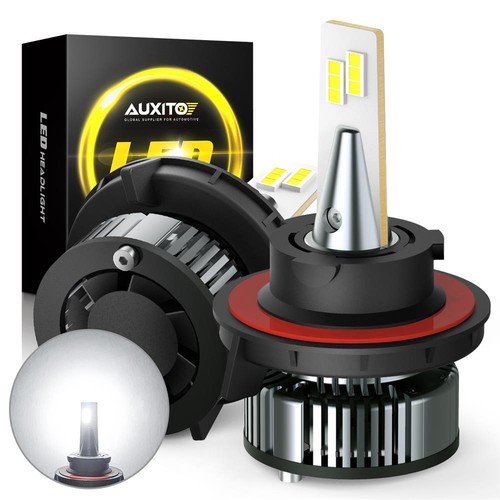 AUXITO H13 LED for Headlight Ford F250 F350 Super Duty 2005-2022 High Low Beam - Picture 14 of 15