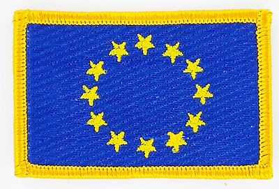 AUFNÄHER Patch FLAGGEN flagge  flag Fahne europa UE CEE  7x4.5cm 