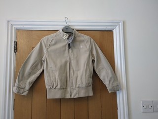 Next Stone Denim Bomber Style Smart Jacket Age 7 Years Excellent Condition