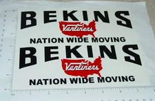 Pair Smith Miller GMC/Chevy Bekins Stickers SM-039