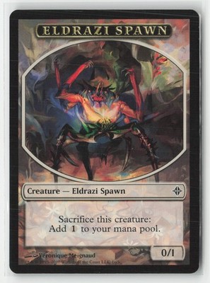 Eldrazi Spawn Token (1c) 1C Token Rise of the Eldrazi Magic: The Gathering NM